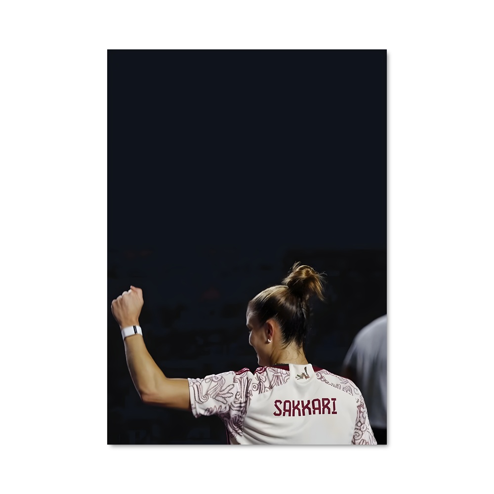 Poster Maria sakkari raquette